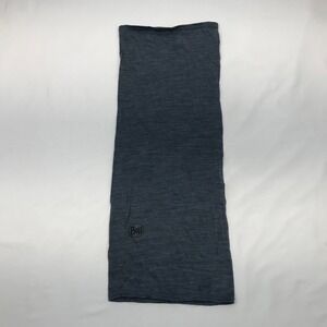 Buff Lightweight Neck Gaiter Heathered Charcoal Blue Performance Knit Spain